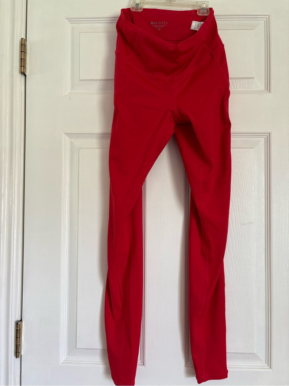Athleta Women’s Bright Red Performance Leggings